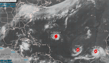 Las tormentas Florence, Isaac y Helene acechan aguas del Atlántico