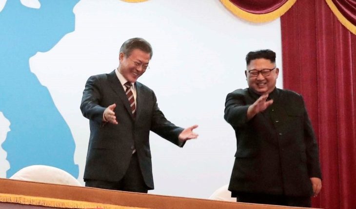 Líderes de ambas Coreas terminan cumbre de tres días