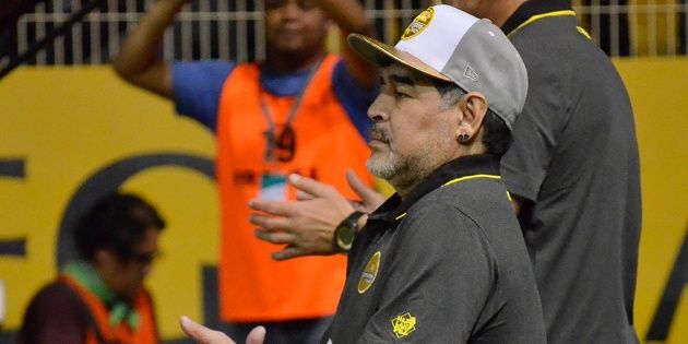 Maradona tras la eliminación de Dorados: "Presión siente quien no lleva 100 pesos a la casa"
