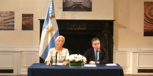 Nicolás Dujovne con Lagarde: "Hemos acordado con el Fondo mejorar los montos"