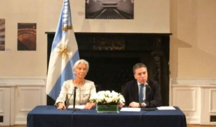 Nicolás Dujovne con Lagarde: “Hemos acordado con el Fondo mejorar los montos”