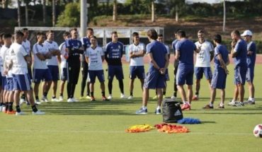 Nueva era: la Selección Argentina realizó su primer entrenamiento tras el Mundial