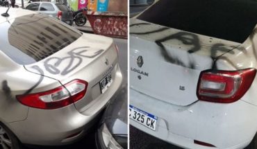 Nuevos ataques de “caza Uber”: autos incendiados y grafiteados
