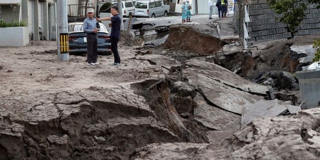 Por un fuerte terremoto, se suspendió el partido entre Japón y Chile