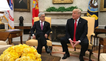 Presidente Piñera se reúne con Donald Trump