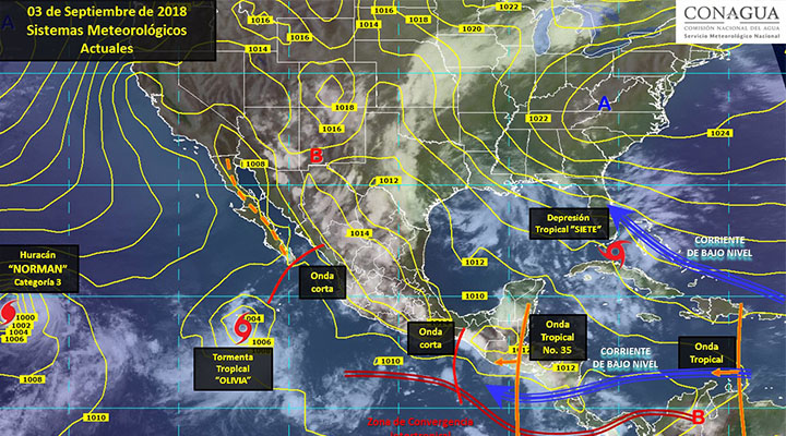 Prevén vientos fuertes en estados fronterizos del noroeste, norte y noreste de México
