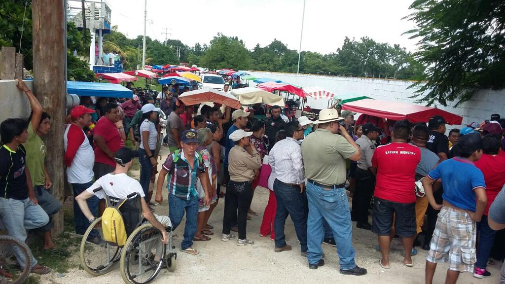 Protestan contra granja de 49 mil cerdos en Yucatán