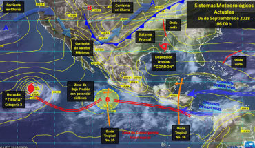 Se prevén tormentas puntuales intensas acompañadas de actividad eléctrica en Nayarit y Jalisco