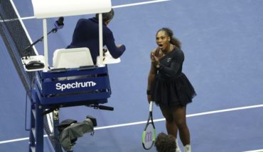 Serena Williams fue multada con 17 mil dólares debido a su conducta en la final del US Open