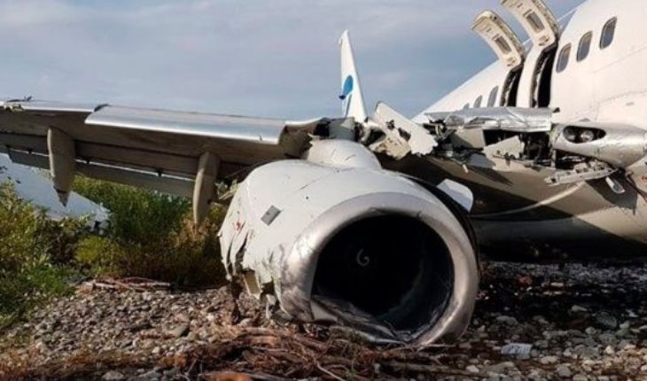 Un muerto y 18 heridos tras el despiste de un avión de pasajeros en Rusia