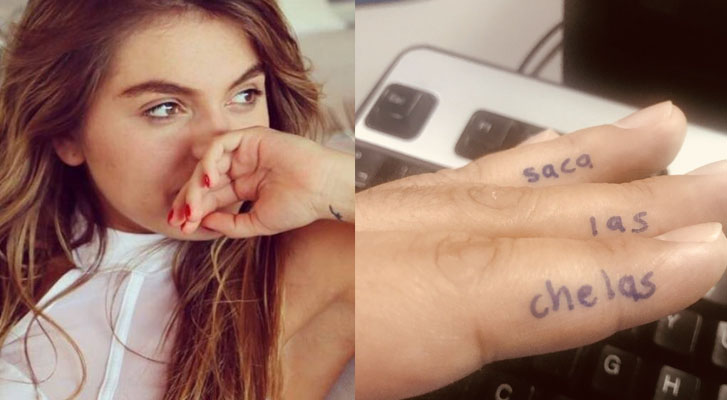 Usuarios de redes hacen mofa del tatuaje de hija de Peña y crean el "Jon Boy Challenge'