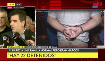 Video: Cayó familia narco con cocinas de cocaína