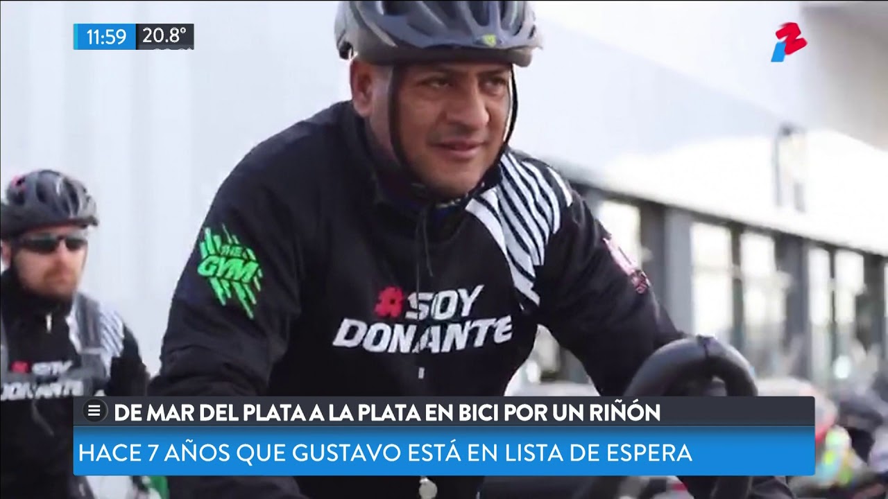 Con bienestar: De Mar del Plata hasta La Plata en bici por un riñón
