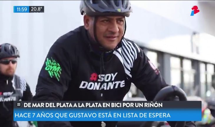 Video: Con bienestar: De Mar del Plata hasta La Plata en bici por un riñón