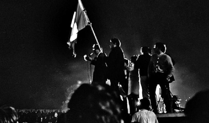 translated from Spanish: 1968: Estudiantes dan el Grito
