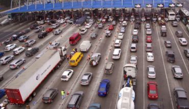 Alrededor de 90 mil vehículos regresarán a Santiago durante este fin de semana