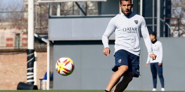Carlos Tevez did not practice of mouth and is in doubt to face Argentinos Juniors