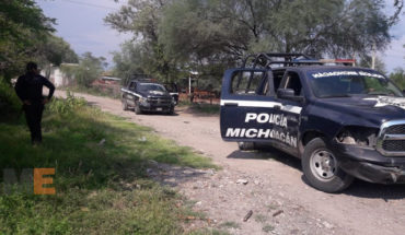 translated from Spanish: Clash leaves three suspected criminals killed in Apatzingan, Michoacán