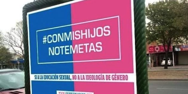 #ConMisHijosNoTeMetas: the campaign in networks of "Goes" to oppose the comprehensive Sexual education