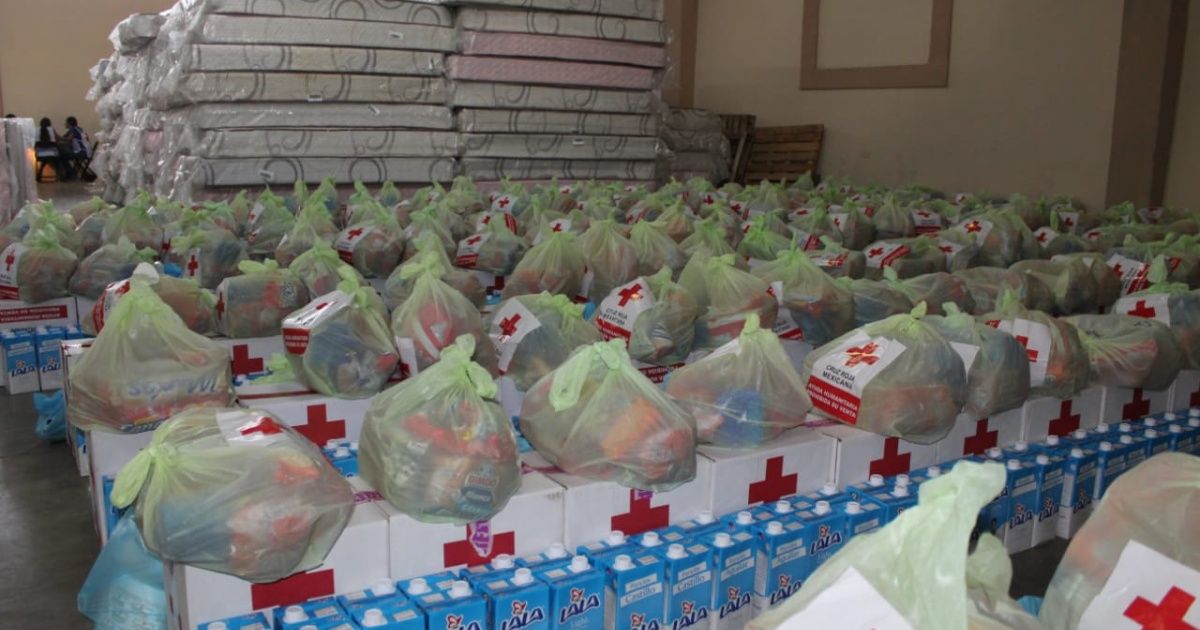 Delivery Red Cross support to more than 400 victims in El Fuerte