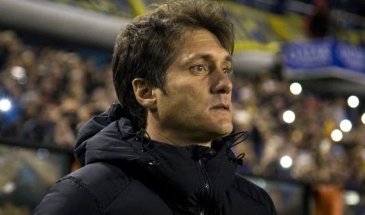 translated from Spanish: Guillermo Barros Schelotto conditioned its continuance in mouth