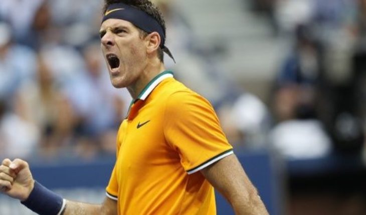 translated from Spanish: Juan Martín De el Potro, US Open finalist following the withdrawal of Nadal