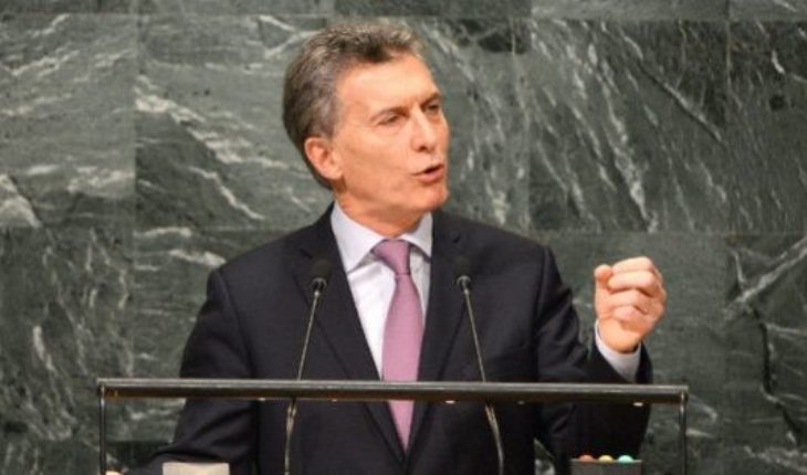 translated from Spanish: Macri viaja a Nueva York para participar de la Asamblea General de la ONU