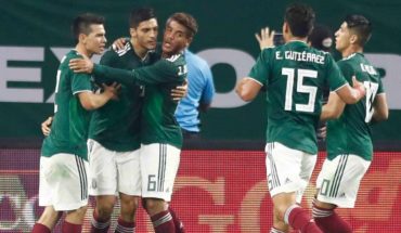 translated from Spanish: Minute by minute: against United States Mexico
