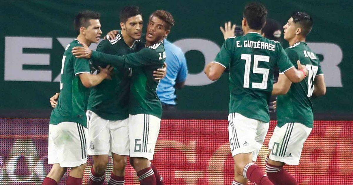 Minute by minute: against United States Mexico