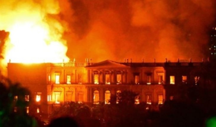 translated from Spanish: National Museum of Brazil in Rio de Janeiro: researchers who entered the fire to rescue artifacts “irreplaceable”
