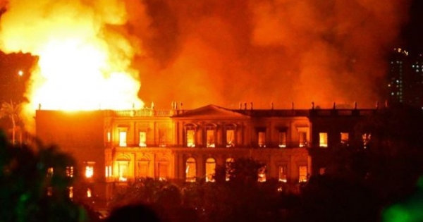 National Museum of Brazil in Rio de Janeiro: researchers who entered the fire to rescue artifacts "irreplaceable"