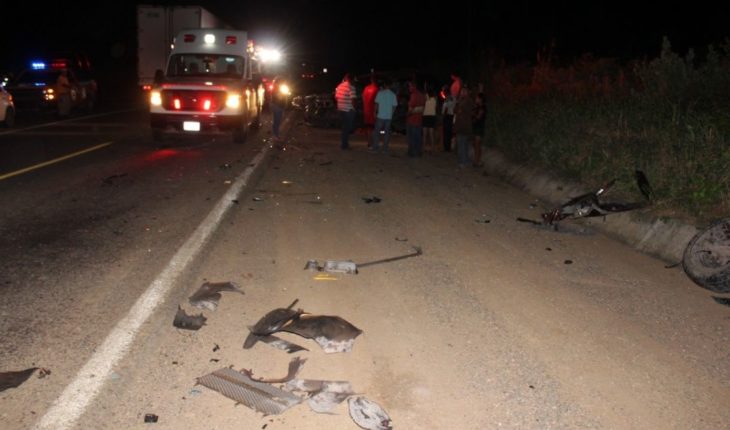 translated from Spanish: One dead and three injured in car accident in del Rosario