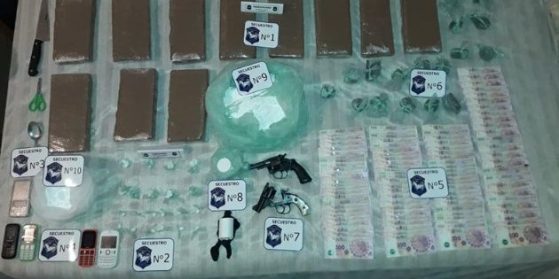 Pareja narco: se dedicaban a vender cocaína y marihuana en Miramar