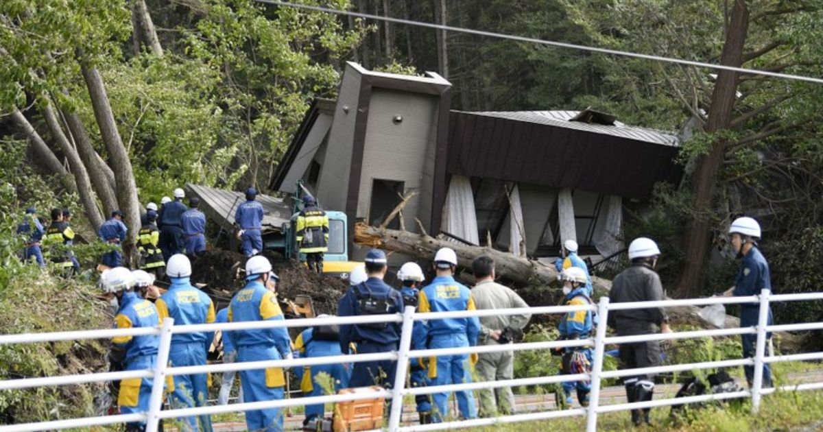 Reported 20 missing after earthquake in Japan