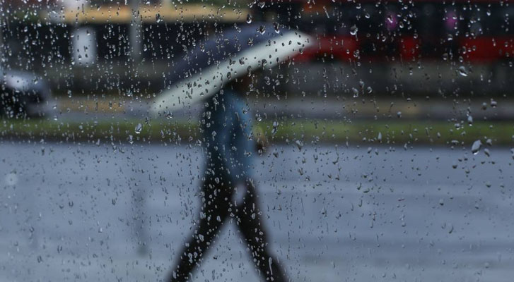 Se pronostican lluvias intensas acompañadas de actividad eléctrica en gran parte del país