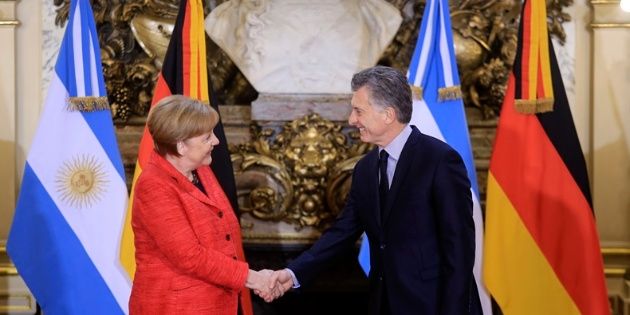 Support from Berlin: Macri spoke with Angela Merkel