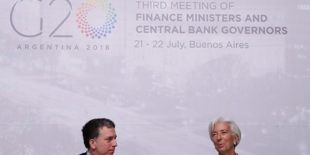 The IMF mission is in Buenos Aires.
