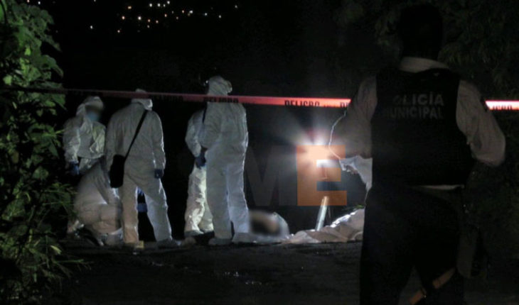 translated from Spanish: They found the bound body of a man in Morelia, Michoacán