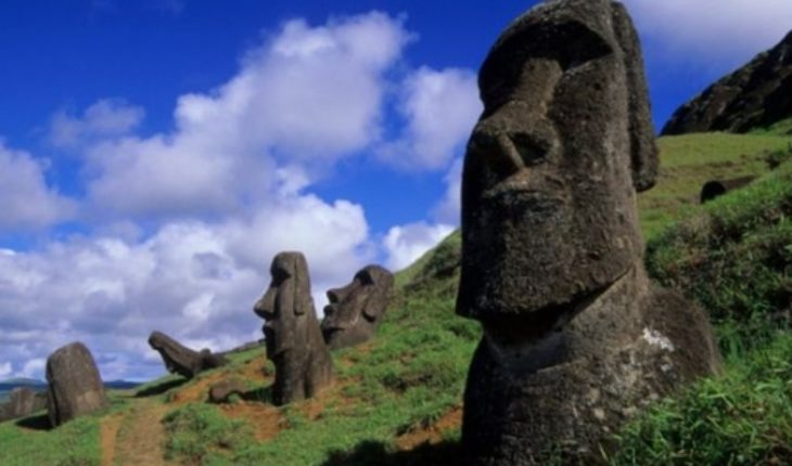 Antropólogo explica teoría sobre la ubicación de los moais en Isla de Pascua