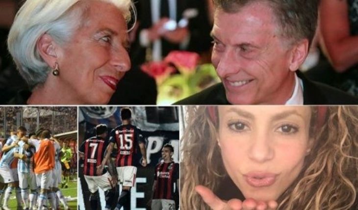 Claves del acuerdo con el FMI, otra nena asesinada, la fecha 10 de la Superliga, Shakira recordó a Cerati y mucho más…