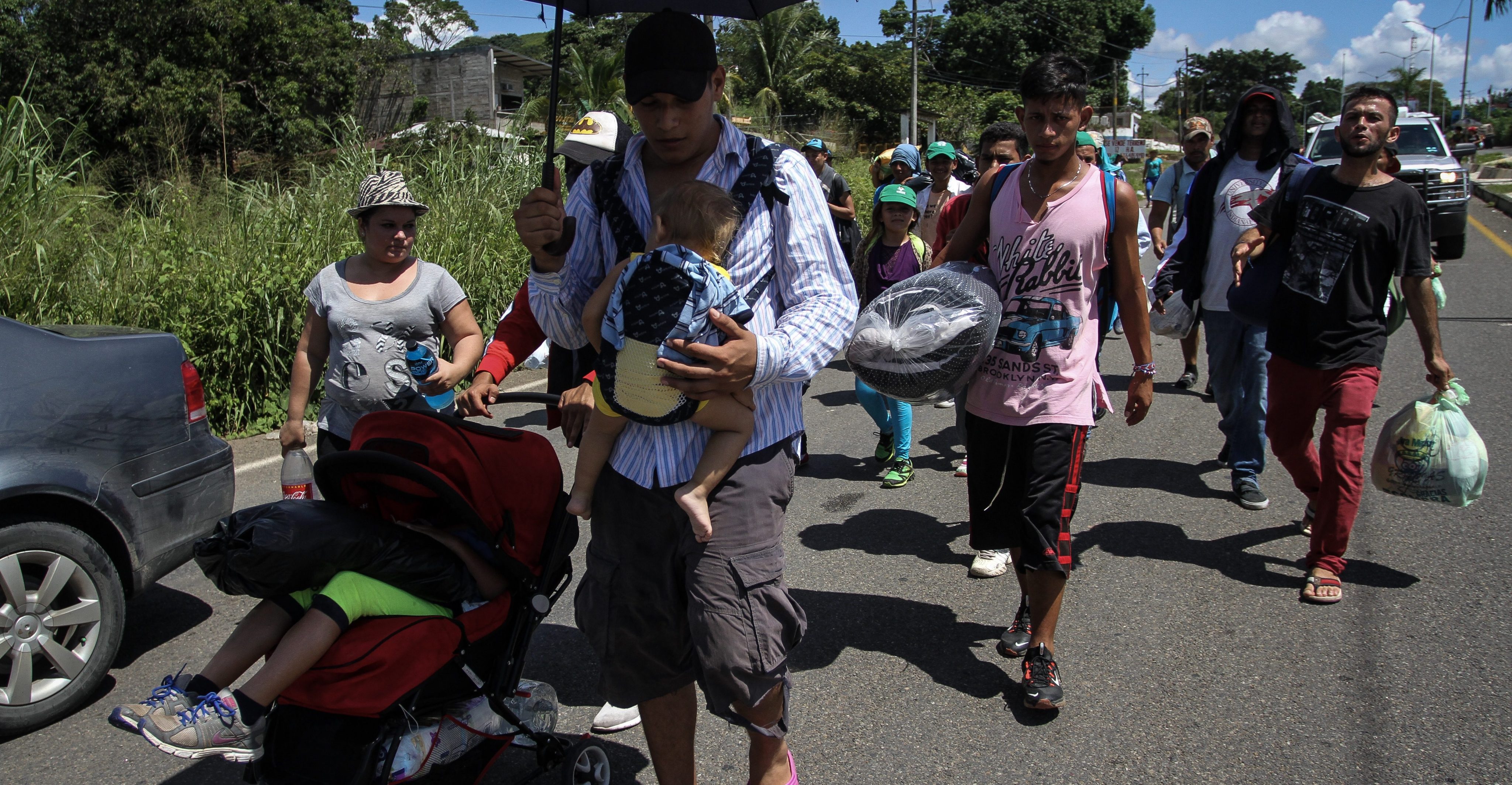 El 52% de los mexicanos apoya la presencia de la caravana migrante