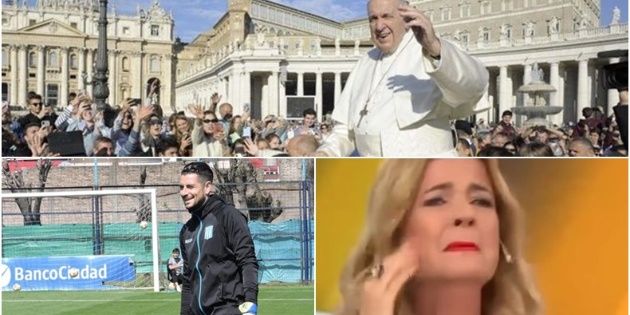 El Papa contra el aborto, llanto y pedido de Mercedes Ninci, Racing perdio a su arquero, Lourdes versus Laurita y mucho más...