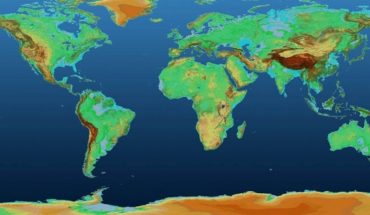 El espectacular mapa en 3D que muestra la superficie de la Tierra como nunca la habías visto