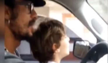 El video de Osvaldo con Momo al volante abrió el debate: Así afecta a los niños