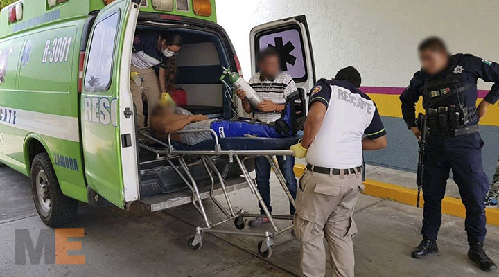 En Zamora, Michoacán, por culpar de robo a un hombre, lo hieren de bala