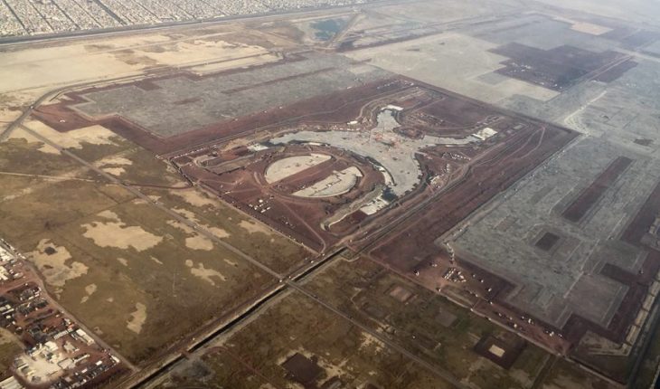 Es falsa la fotografía de una inundación en las pistas del Nuevo Aeropuerto en Texcoco