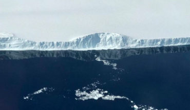 Este es el iceberg rectangular que la NASA descubrió en la Antártida