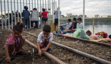 Exigen a México proteger a niños de la caravana migrante