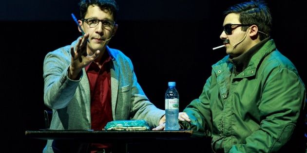 Fran Gómez y Nachito Saralegui presentan "Flashando Secuencia": "Hacer teatro te moviliza"