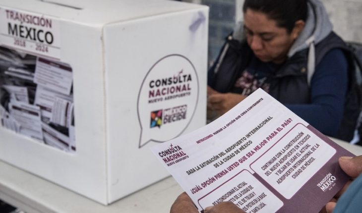 Gana Santa Lucía la consulta convocada por AMLO